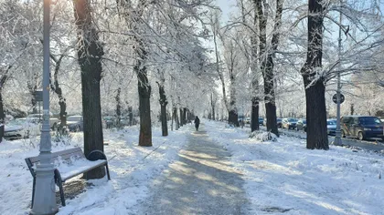 Ger în București până miercuri: minime de -13°C, apare un fenomen periculos pentru pentru șoferi