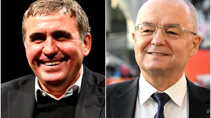 Gică Hagi, alături de Emil Boc în noaptea de Revelion. Imagini rare cu cei doi în noaptea dintre ani