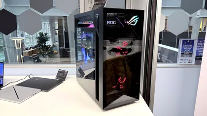 HANDS-ON ASUS ROG G1000 - un monstru de gaming cu personalitate puternică. Cât de fascinantă este inovația holografică