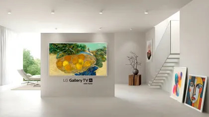 LG Gallery TV, televizorul care arată ca o operă de artă: Noutatea lifestyle prezentată la CES 2026