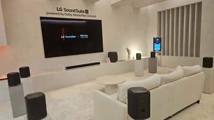 LG Sound Suite, prezentat la CES 2026: Home cinema modular cu Dolby Atmos FlexConnect și sunet adaptiv în timp real