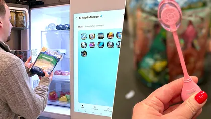 „Cele mai proaste gadgeturi”. Samsung cu frigiderul AI, acadeaua electronică și alte bazaconii de la CES 2026