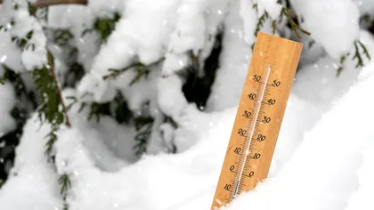 Temperaturi de -20 de grade în țară și -15 în București, urmează cea mai geroasă noapte din această iarnă. Când începe să se încălzească