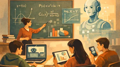 Inteligența artificială intră oficial în școală: Noua programă de matematică din 2026 schimbă regulile predării la liceu
