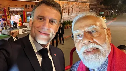 Emmanuel Macron marchează Ziua Republicii Indiei cu o fotografie alături de Narendra Modi