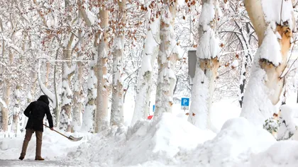 Prognoza meteo pentru următoarele zile. ANM anunţă ninsori abundente, ger şi viscol