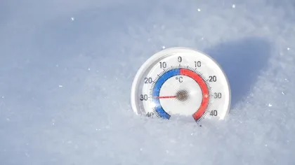 Un nou val de ger loveşte România. ANM a emis mai multe avertizări, temperaturile scad până la -20 de grade