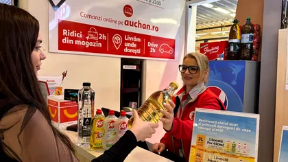 Tot mai mult ulei alimentar uzat ajunge la reciclare: Auchan depășește pragul de 1,7 milioane de litri colectați, la 7 ani de la lansarea programului de colectare