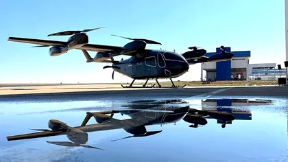 Taxiurile zburătoare, un pic mai aproape de realitate și producție în masă. EVE Air Mobility a făcut deja primul zbor