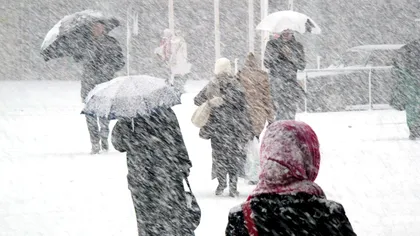 Un nou val de ninsori în București. În restul țării, temperaturile cresc peste normal până la finalul lui martie. Prognoza, actualizată de ANM