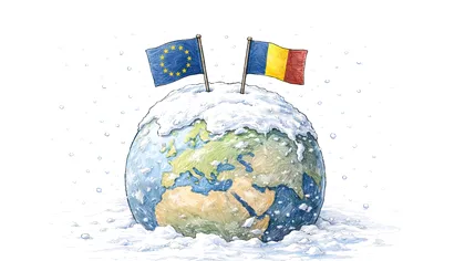 Legătura dintre valul de zăpadă din România și încălzirea globală - explicația științifică. De ce schimbările climatice nu sunt într-un singur sens