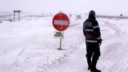 Lista autostrăzilor și șoselelor din România închise din cauza ninsorii: traficul oprit pe A1, A3, A7, A0 și pe mai multe drumuri naționale