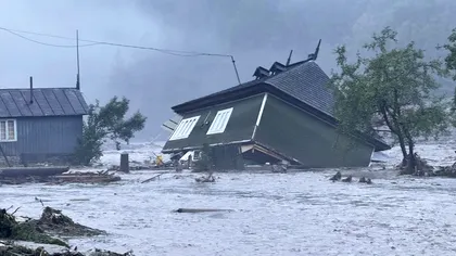 Risc de inundaţii pe mai multe râuri din ţară. A fost emis cod portocaliu până vineri la prânz