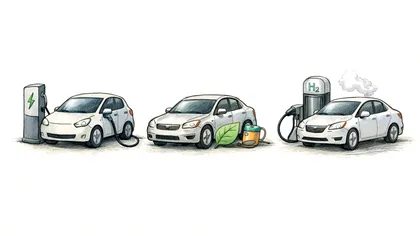 Mașini electrice vs. hibride vs. hidrogen: Care este viitorul transportului verde?