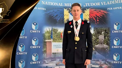 Un nou succes internaţional. Un elev de la Colegiul Național Militar Tudor Vladimirescu din Craiova a obţinut două medalii de aur la Finala Globală a Olimpiadei NEO Science din Florida