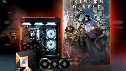 AMD lansează bundle-ul Crimson Desert: joc gratuit pentru cei care cumpără procesoare Ryzen și plăci Radeon RX