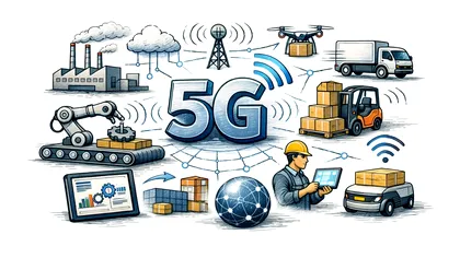 Tehnologia 5G în industrie: Ce schimbări aduce în producție și logistică?