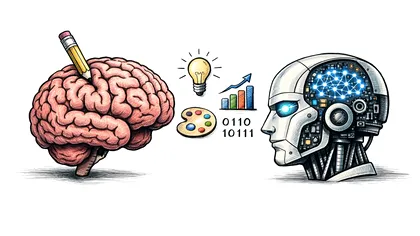 Creier uman vs. algoritm: Unde rămâne creativitatea în epoca automatizării?