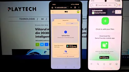 Alternativa la WeTransfer: așa trimiți până la 50 GB de date dintr-un singur  foc VIDEO