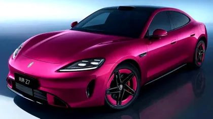 Clona chinezească de Porsche Taycan: noul SAIC Z7 promite tehnologie avansată și un preț mult mai mic