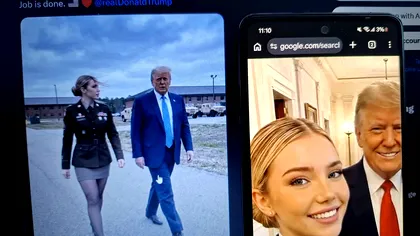 Influencerița care produce conținut pentru adulți, nu există în realitate, dar „pozează” alături de Donald Trump: cum a ajuns lumea să creadă că e adevărată