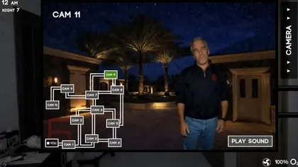 Un joc video în care personaje sunt Donald Trump și controversatul Epstein face furori pe internet