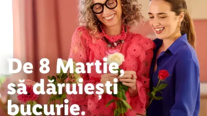 E ziua Ei! Spune-i cât de mult o prețuiești, cu flori și dulciuri