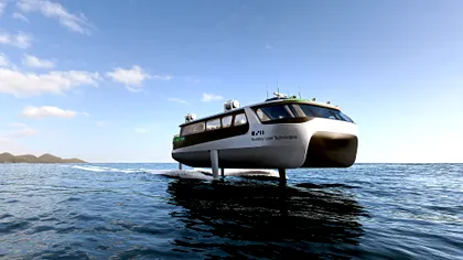 Taxiul de apă electric care „zboară” deasupra valurilor: SeaBubbles vrea să schimbe transportul urban pe râuri și lacuri