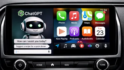 ChatGPT urcă la bord prin CarPlay: cum schimbă iOS 26.4 felul în care vorbești cu mașina în mers