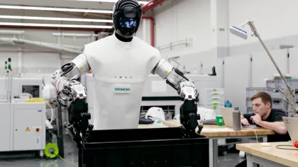 Roboții umanoizi cu AI au început să lucreze alături de oameni în fabrici. Ce au reușit să facă Siemens și NVIDIA