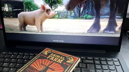 Noile imagini din Ferma Animalelor arată că filmul lui Andy Serkis nu evită complet politica, dar nici nu renunță la stilul comercial VIDEO
