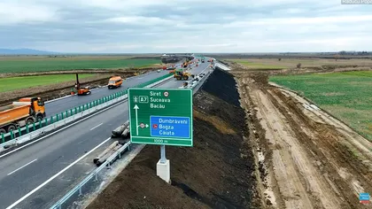 Când va fi gata A7 până la Paşcani. Noutăţi importante despre Autostrada Moldovei