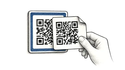 Scam-ul cu QR code: cum te păcălește un sticker lipit peste codul real
