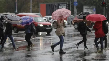România, lovită de un nou val de vreme severă. Harta județelor aflate sub cod galben