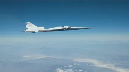 Avionul X-59 al NASA face acrobații amețitoare și promite să schimbe zborul supersonic VIDEO