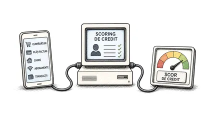Scoringul de credit în era datelor alternative: cât te ajută istoricul digital și când te pedepsește