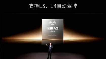 BYD își face propriul creier pentru mașini autonome: primul cip chinezesc de 4 nm intră deja în producție