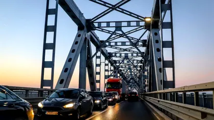 Taxele pentru traversarea podului peste Dunăre de la Giurgiu în 2026. Plata online devine disponibilă din 15 iunie