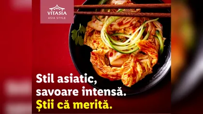 Descoperă bucătării internaționale: Săptămâna asiatică aduce gusturi noi la Lidl!