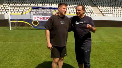 Mihai Pintilii a acceptat provocarea lui Basarab Panduru la Pandi Challenge. Duel de precizie în trei probe spectaculoase