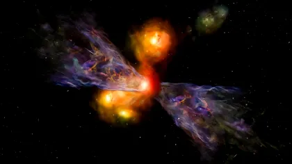 Vântul cosmic ce poate distruge galaxii întregi. Descoperirea care explică misterul „cimitirelor” din universul timpuriu