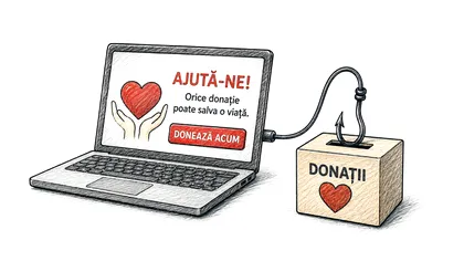 Scam-urile cu donații: de ce poveștile emoționale sunt cel mai greu de verificat