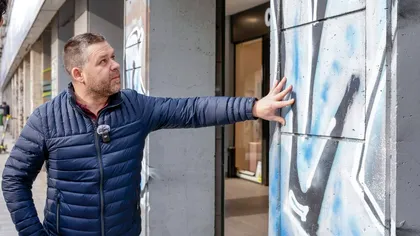 Amenzi pentru proprietarii care nu curăță graffiti-urile de pe clădiri. Bucureștiul pregătește reguli mai dure