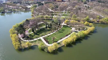 Unde poți face plajă gratis în București. Locurile unde oamenii se bronzează ca pe litoral