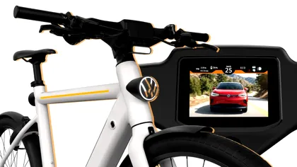 Volkswagen pune tehnologie de avion de vânătoare pe o bicicletă electrică: radar, cameră și ochelari inteligenți