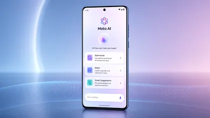 Moto AI, mai util decât crezi – cum îți face viața mai ușoară inteligența artificială de la Motorola