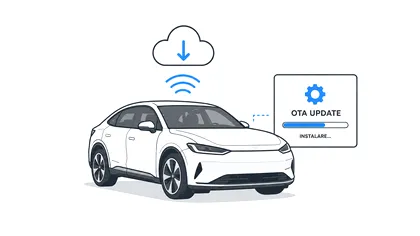 Actualizările OTA la autoturism: când îți repară mașina și când îți schimbă comportamentul pe șosea