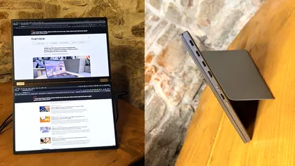 REVIEW ASUS ZenScreen Duo OLED MQ149CD - monitorul extern cu alimentare pe USB Type-C de care nu știai că ai nevoie, dar îți revoluționează productivitatea în deplasare