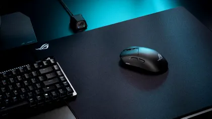ASUS schimbă regulile în gamingul competitiv. Mouse-ul care se adaptează jucătorului și noile monitoare OLED ROG Ace