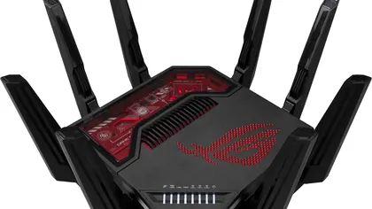 ASUS pune WiFi 8 pe raft. Noul ROG Rapture promite până la 30.000 Mbps și ajunge global în octombrie